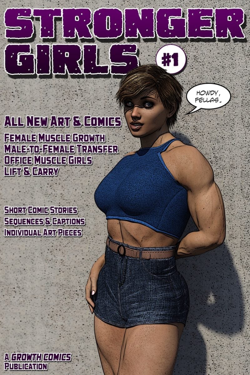Female Muscle Growth - Growth Comics